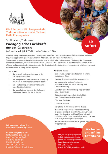 Stellenausschreibung